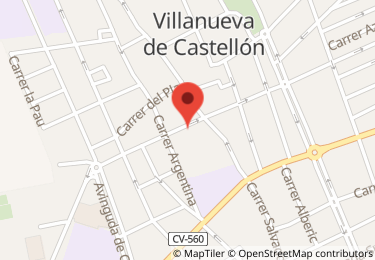 Nave industrial en partida de montelivete cami via morta, Villanueva de Castellón