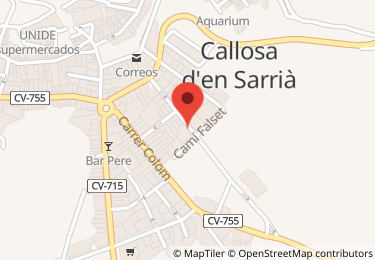 Garaje en carrer ramón y cajal y camí falset, Callosa d'En Sarrià