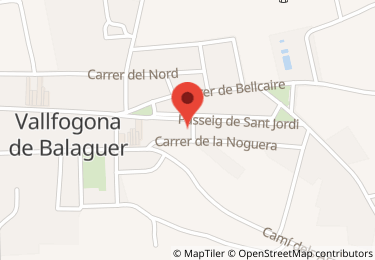 Vivienda en passeig sant jordi, Vallfogona de Balaguer