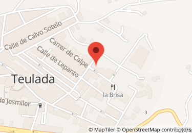 Garaje en calle calpe, 37, Teulada