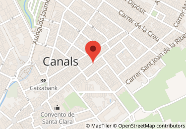 Vivienda en carrer sants de la pedra, 72, Canals