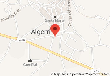Inmueble en camino vecinal, Algerri