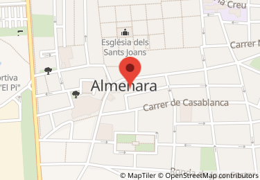 Vivienda en carrer dels rafalells, 13, Almenara