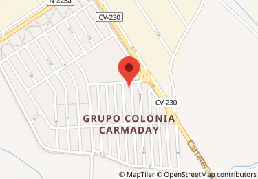 Vivienda en grup colonia carmaday, La Vall d'Uixó