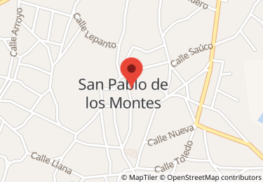 Vivienda en calle menasalbas, 40, San Pablo de los Montes