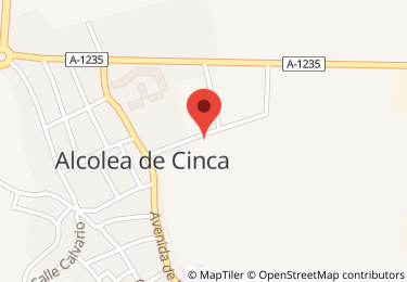 Vivienda en calle camino ancho, Alcolea de Cinca