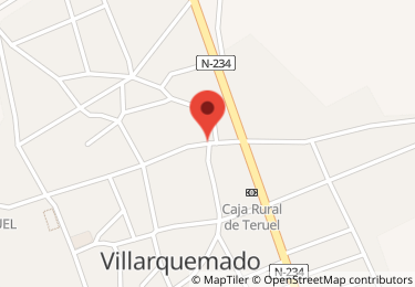 Vivienda en calle larga, Villarquemado